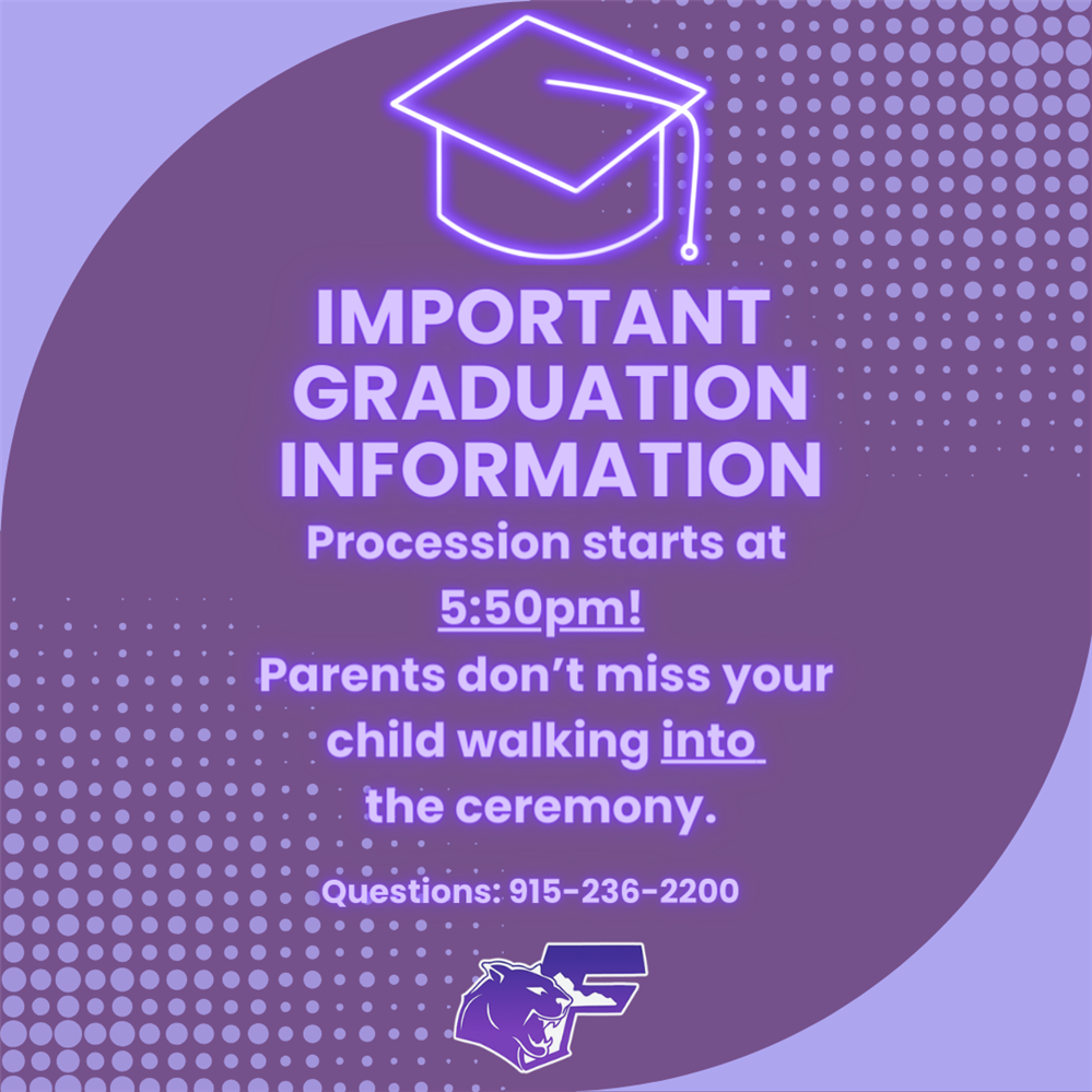 Procession Information for Graduation 